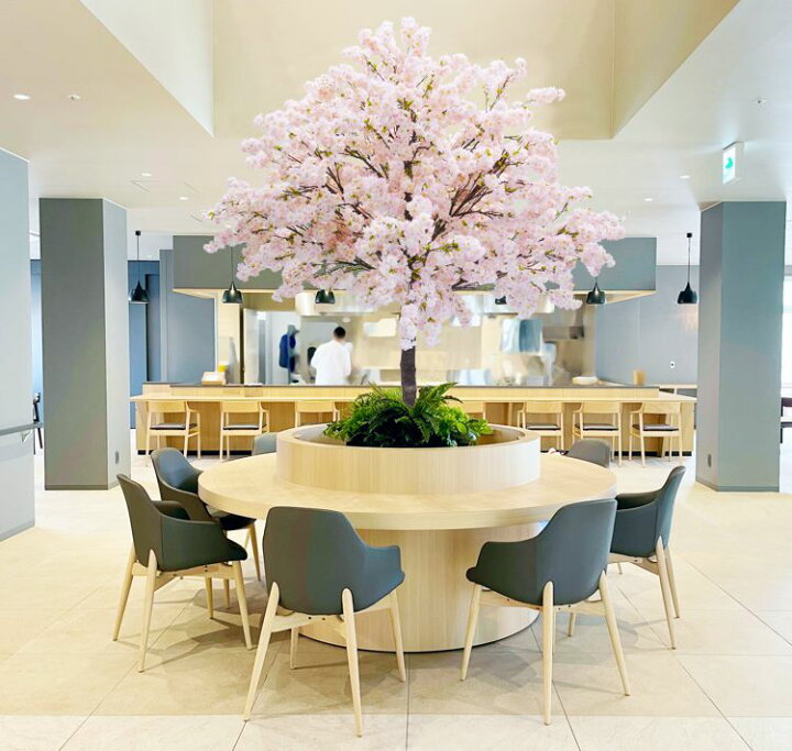楽天市場】桜 リアルタッチな木 高さ240cm 組立式 (造花 フェイク 