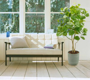 ウンベラータの木 180cm 鉢植え (フェイク グリーン 大型 造花 フィカス インテリア おしゃれ 室内 人工 観葉植物 装飾 ディスプレイ 店舗 作り物 プランツ 1.8m シンボルツリー 自作 植栽 業者