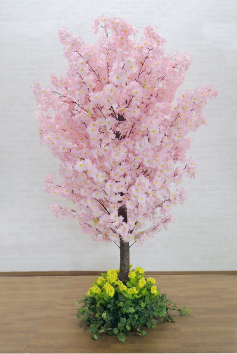 楽天市場 桜の木 210cm 装飾仕立て 菜の花バージョン 造作 造花 サクラ ピンク 人工観葉植物 インテリア おしゃれ 室内 大型 春 飾り フェイクグリーン 作り物 造木 造花観葉植物専門店ビワールデコ