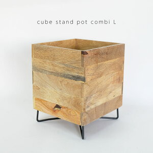  Aؔ cube stand pot combi LJo[22/22cm 27cm ؐ ACA