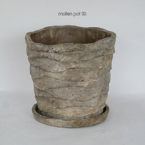 Aؔ  molten cement pot20 R5p Mt Zg a20cm 19cm Xe stem