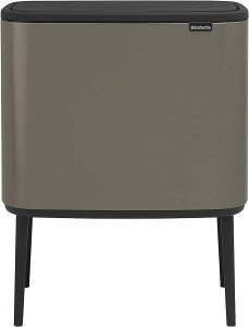 Brabantia �u���o���V�A Bo�^�b�`�r��11L+23L 2���� �v���`�i �y�x���M�[���z 316142�@ ���ݔ� �ӂ��t�� �_�X�g�{�b�N�X �p�^