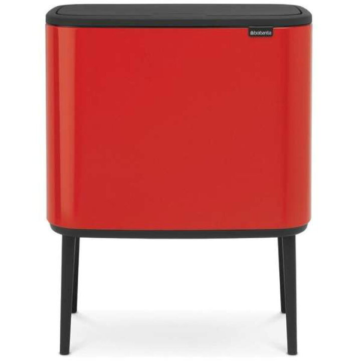 楽天市場】Brabantia ブラバンシア Boタッチビン 3×11L レッド 316005 