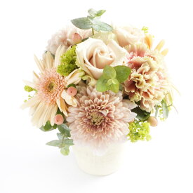 アロマフラワー　cool-down　〜イライラ解消〜【ミニサイズ】デザイナーズ アレンジメントフラワー ハンドメイド お花 誕生日祝い 結婚祝い 贈答 プレゼント 贈り物 全国配送 メッセージカード無料 楽ギフ 送料無料