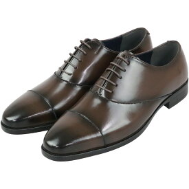 【最短翌日お届け】 ビジネスシューズ 本革 メンズ おしゃれ カジュアル ELLE PLANETE エルプラネット 革靴 3E ストレートチップ 内羽根 ダークブラウン こげ茶 黒 結婚式 営業 仕事 ドレスシューズ