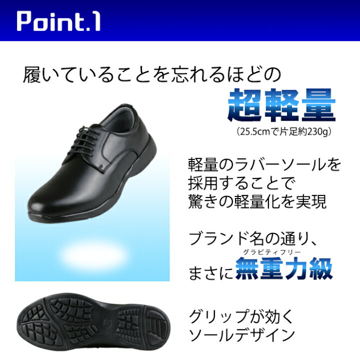 楽天市場】【最短翌日お届け】 ビジネスシューズ メンズ 4E 軽量 歩き 