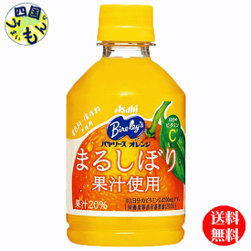 【3ケース送料無料】　アサヒ飲料 バヤリース オレンジ 280mlペットボトル×24本入 3ケース K&O