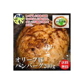【送料無料】 七星食品 オリーブ豚ハンバーグ 200g×5p