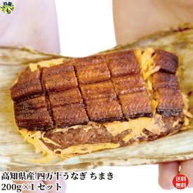 【送料無料】四万十うなぎちまき 200g×1袋セット ちまき 蒲焼 うなぎ 錦糸たまご 四万十うなぎ 高知県 冷凍クール便 【四国物産】