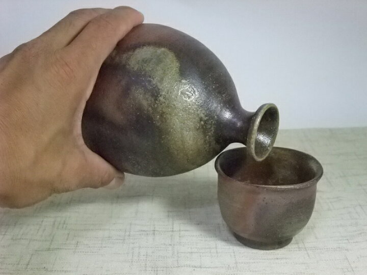 楽天市場】備前焼 小西陶古 | 酒器セット 和食器 窯元 酒器 徳利  