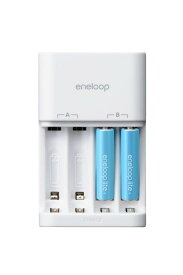 SANYO eneloop lite 充電器セット 単4形eneloop lite2個セットN-TGL0104QS