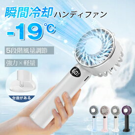 ＼ 衝撃価格！2,980円⇒1,000円 ／ハンディファン 冷却プレート 手持ち扇風機 ハンディ クーラー 卓上扇風機 5段階風量 冷却モード ミニ扇風機 充電式コードレス 扇風機 usb 扇風機 卓上 携帯扇風機 母の日ギフト 夏対応