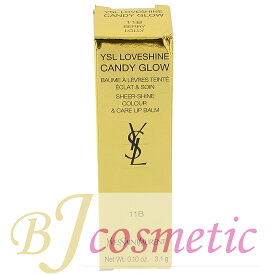 [CS1128-1]YVES SAINT LAURENT イヴ・サンローラン YSL ラブシャイン キャンディ グロウ バーム #11B ベリー ローリー 3.1g 口紅