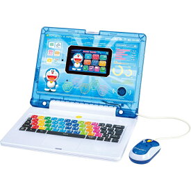 バンダイ ドラえもん AIパソコン キッズ 学習 玩具 タイピング 練習 プログラミング 音声 対話 ひらがな カタカナ 英語 数字 アルファベット ミニゲーム クイズ 入門 教育 パソコン型 トレーニング 子ども