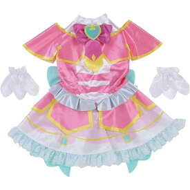 バンダイ BANDAI 名探偵プリキュア！ 変身プリチューム キュアミスティック 衣装 コスプレ ワンピース スカート ネクタイ なりきり 変身 ごっこ遊び おうち遊び 簡単 手軽 おしゃれ お出かけ プレゼント 贈り物 ギフト お祝い 記念日 女の子 子ども 孫 対象年齢 3才以上