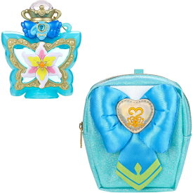 バンダイ BANDAI 名探偵プリキュア！ Pretty Holic トップオブリリーフレグランス スペシャルセット 収納ポーチ 専用キャリー付き キュアエクレール キッズコスメ 香り おもちゃ 玩具 変身アイテム プレゼント 贈り物 ギフト 誕生日 お祝い 記念日 女の子 子ども