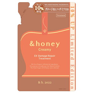 �y����|�C���g3�{�z �y�l�ւ��z���B�[�N���A &honey &honey�i�A���h�n�j�[�j �A���h�n�j�[ �n�j�[ �V�����v�[ shampoo �g���[�g�����g �l�ւ� �l�ߑւ� ���� 385ml �N���[�~�[ �����e�B �������� 