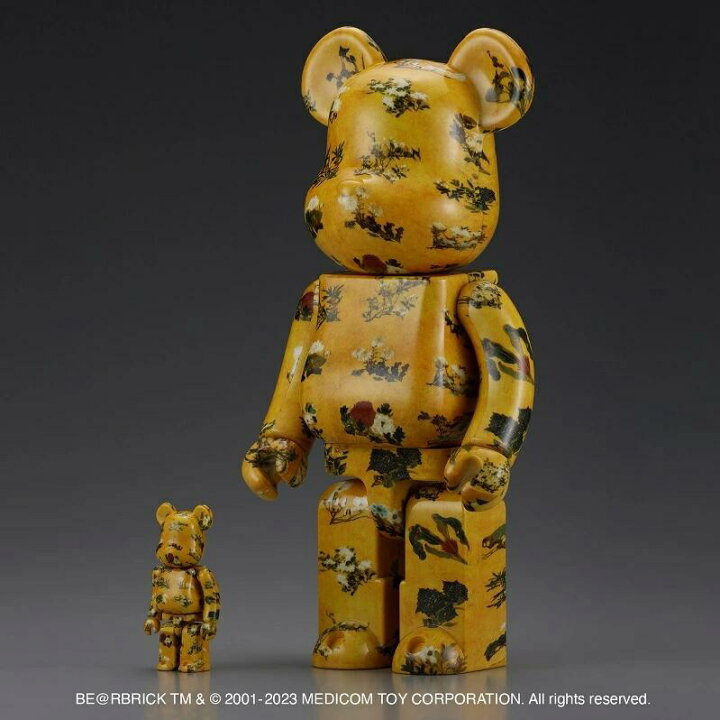 楽天市場】ベアブリック BE@RBRICK 伊藤若冲「百花図」 100% & 400  