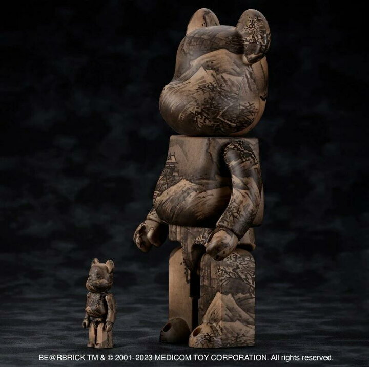 楽天市場】ベアブリック BE@RBRICK 東京国立博物館 雪舟 国宝 100 