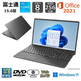 【新品】 富士通 FUJITSU ノートパソコン FMV LIFEBOOK AH420/H 15.6型/ Core i3 / メモリ 8GB/ SSD 256GB/ Windows 11 / Office付き