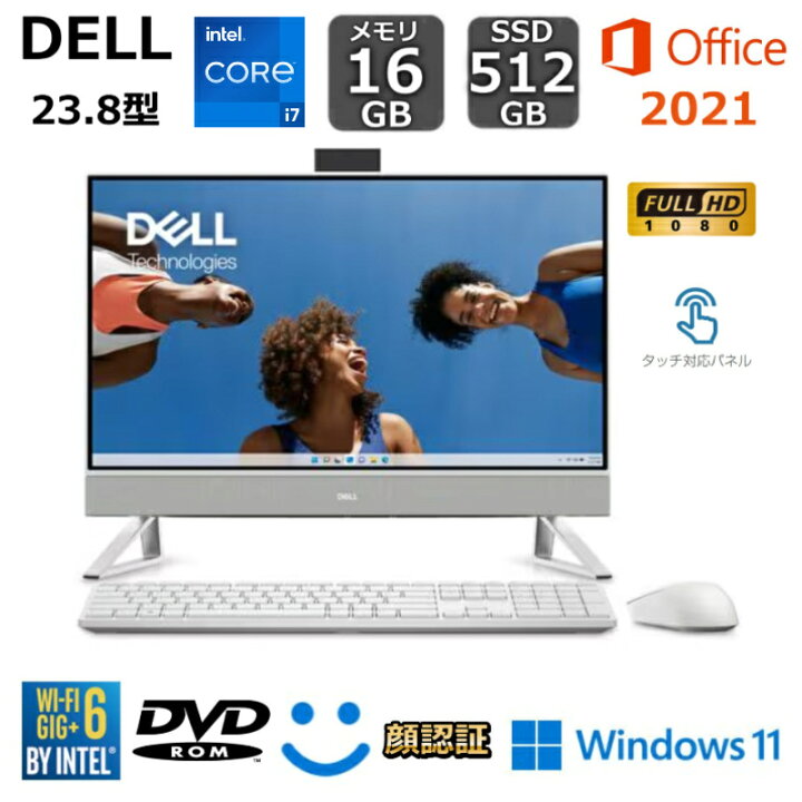 楽天市場】【新品】 Dell デスクトップパソコン Inspiron 24 