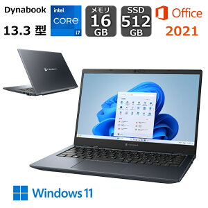 yViz _CiubN m[gp\R dynabook G8 13.3^/ Windows 11/ Core i7 1360P/  16GB/ SSD 512GB/ {ŃL[{[h/ Officet/ u[/ zCg