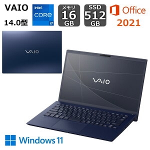 yViz VAIO oCI m[gp\R VAIO F14 14.0^/ Windows 11/ Core i7 1355U/  16GB/ SSD 512GB/ Office t/ WebJ/ wEF/ {ŃL[{[h/ EH[zCg/ TeS[h/ lC