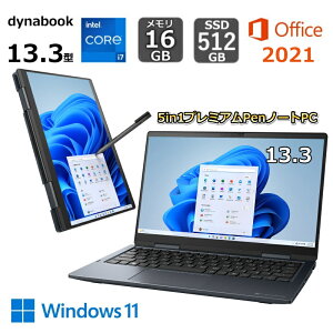 yVizdynabook m[gp\R dynabook V8 13.3^ 5in1v~APenm[gPC/ Windows11/ Core i7 1360P/  16GB/ SSD 512GB/ ^b`pl/ Officet/ WebJ/ u[