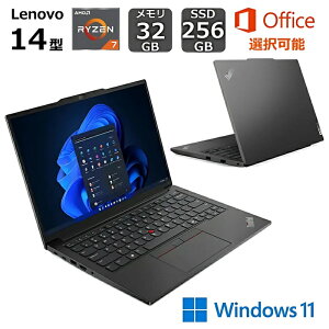 yViz Lenovo m[gp\R ThinkPad E14 Gen 6 14^ WUXGAt/ AMD Ryzen 7 7735HS/  32GB/ SSD 256GB/ Windows 11/ WebJ/ OfficetI\/ Ot@CgubN