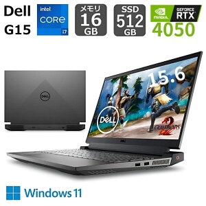 yViz Dell Q[~Om[gp\R Dell G15 5530 15.6^ FHD/ 120Hz/ Windows 11/ 14RA 13 Core i7-13650HX/ GeForce RTX 4050/ 16GB/ SSD512GB / _[NO[