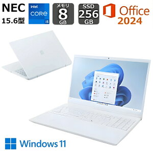 �y�V�i�z NEC �m�[�g�p�\�R�� LAVIE N15 15.6�^/ Core i5-1235U/ ������ 8GB/ SSD 256GB/ Windows 11/ WEB�J����/ 2024 Office�t��/ Wi-Fi 6E/ ���{��L�[�{�[�h/ �z���C�g