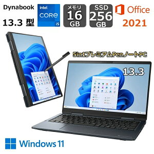 �y�V�i�zdynabook �m�[�g�p�\�R�� dynabook V6 13.3�^ 5in1 �v���~�A��Pen�m�[�gPC/ Windows11/ Core i5 1340P/ ������ 16GB/ SSD 256GB/ �^�b�`�p�l��/ Office�t��/ Web�J����/ �u���[