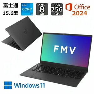 �y�V�i�z �x�m�� FUJITSU �m�[�g�p�\�R�� FMV Note E530-K 15.6�^/ Core i5-1235U/ ������ 8GB/ SSD 256GB/ Windows 11/ Web�J����/ 2024 Office�t��/ �u���b�N