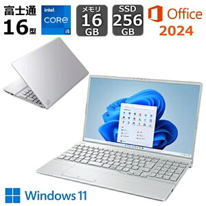 �y�V�i�z �x�m�� FUJITSU �m�[�g�p�\�R�� FMV LIFEBOOK AH48/J3 16.0�^/ Core i5/ ������ 16GB/ SSD 256GB/ Windows 11/ 2024 Office�t��/ Web�J����/ �V���o�[