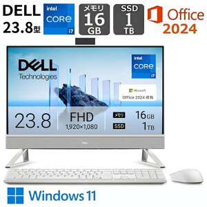 �y�V�i�z Dell �f�X�N�g�b�v�p�\�R�� Dell 24 AD67 23.8�^FHD/ Core i7-1355U 10�R�A/ ������ 16GB/ SSD 1TB/ Windows 11/ Office�t��/ Web�J����/ �f�X�N�g�b�vPC/ �p�[���z���C�g