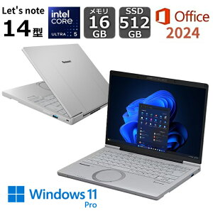 �y�V�i�z ���b�c�m�[�g Let's note FC�V���[�Y FC7 CF-FC7ADMCR 14�^/ Core Ultra 5/ ������ 16GB/ SSD 512GB/ Windows 11 Pro/ �w��E��F��/ Office�t��/ �J�[���O���C/ 2026�N�t���f��