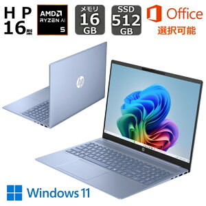 �y�V�i�z HP �m�[�g�p�\�R�� HP OmniBook 5 16-ag1000 16�^/ AMD Ryzen AI 5/ ������ 16GB/ SSD 512GB/ Windows 11/ �^�b�`�p�l��/ ��F��/ Office�t���I���\/ �X�J�C�u���[