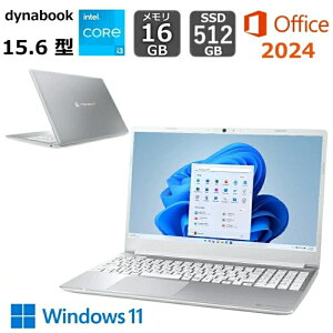 �y�V�i�z �_�C�i�u�b�N �m�[�g�p�\�R�� dynabook C5 15.6�^/ Windows 11/ Core i3/ ������ 16GB/ SSD 512GB/ Web�J����/ Office�t��/ �V���o�[