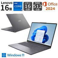 【展示品】 Lenovo ノートパソコン IdeaPad Slim 3i Gen10 16型/ Core i5/ メモリ 16GB/ SSD 512GB/ Wind…