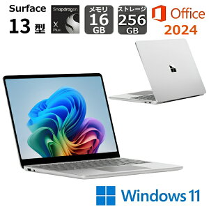 �y�V�i�z �}�C�N���\�t�g Microsoft Surface Laptop 13�^/ Copilot+ PC/ Snapdragon X Plus/ ������ 16GB/ �X�g���[�W�e�� 256GB/ �w��F��/ �^�b�`�p�l��/ NPU����/ Office�t��/ �v���`�i/ �I�[�V���� �O���[��