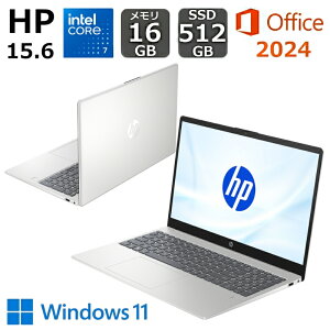 �y�V�i�z HP �m�[�g�p�\�R�� HP 15-fd1000 G1���f�� ���^�E�y�ʐ݌v 15.6�^ / Core 7 150U / ������ 16GB / SSD 512GB / Windows 11 / Office�t�� / Web�J���� / �w��F�� / �i�`�������V���o�[