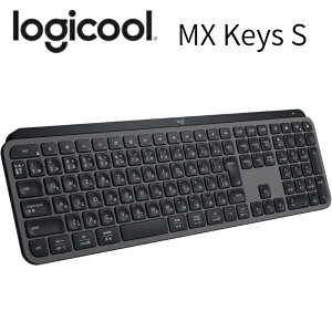 �y�V�i�z logicool ���W�N�[�� �A�h�o���X�h ���C�����X �C���~�l�C�e�b�h �L�[�{�[�h MX Keys S Bluetooth Smart Actions�Ή� ���� ���^ �[�d�� Windows Mac Chrome Android FLOW Easy-Switch KX800sGR