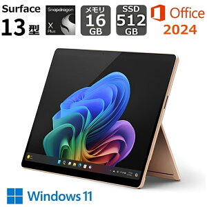 �y�V�i�z Microsoft �}�C�N���\�t�g Surface Pro ��11���� 13.0�C���` / Snapdragon X Plus/ ������ 16GB / SSD 512GB / ��F��/ �^�b�`�p�l��/ NPU����/ Office�t��/ �f���[��