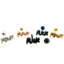 楽天市場】ピアス fuckの通販
