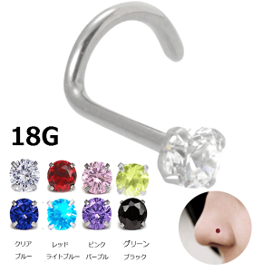 1000~ @sAX 18G Ē WG 3mm m[YXN[ Vo[ nisAX {fBsAX {fB[sAX