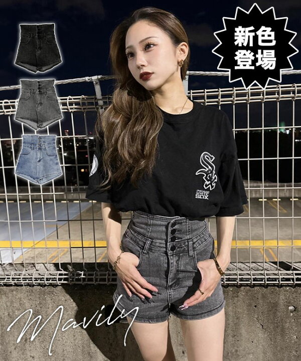 楽天市場】ギャル服 ギャル ファッション デニム ショートパンツ  