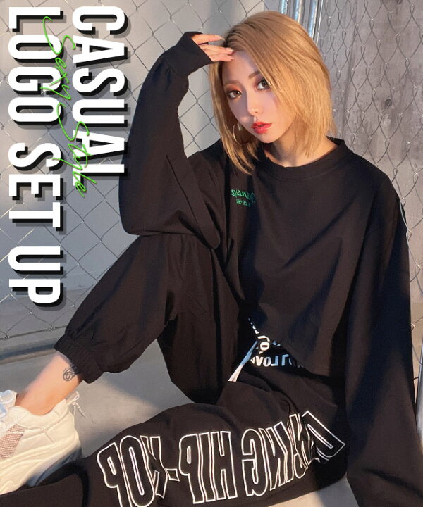 楽天市場】ギャル服 ギャル ファッション セットアップ セトア 2点  