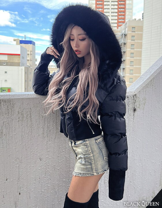 楽天市場】ギャル服 ギャル ファッション ファーコート コート ダウン 