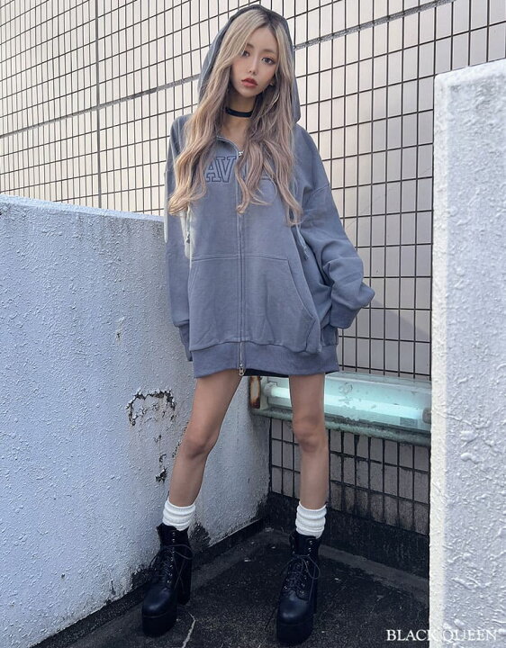 楽天市場】ギャル服 ギャル ファッション パーカー ヴィンテージ 