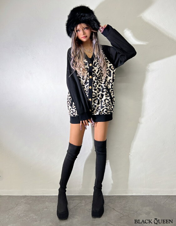 楽天市場】ギャル服 ギャル ファッション 長袖 カーディガン ニット  